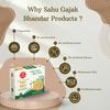 SAHU GAJAK BHANDAR Rajasthani Dry Fruit Gajjak 250g | Til Chikki | Gazak | Gachak | Gud Gajak | Gajak Jaggery | Traditional Indian Snacks | Made with Cow Ghee view 4