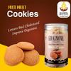 GRAINOVA Multi Millet Cookies | Ready to Eat Cookies | Millet Cookies | Jaggery Millet Cookies | Rich in Fiber & Immunity | Healthy Snack | Tea Snack | Tasty Cookies | Premium Cookies - Pack Of 1, 250 Gms view 2