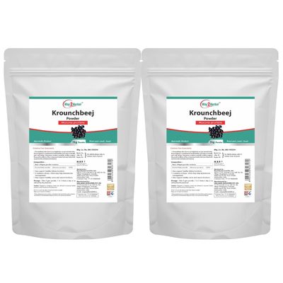 Way2Herbal Krounchbeej Seed Powder Mucuna Pruriens (1 Kg Pack of 2)