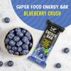GRITFIT Superfood 40 grams Energy Bar Blueberry Crush [Pack of 1], 4.84g Protein and 3.13g Fiber Per Bar, Nutrient-Rich Snack, No Preservatives, Trans Fats or Cholesterol, 100% Veg for Energy & Immunity view 3