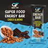 GRITFIT Superfood Choco Almond 40 grams Energy Bar [Pack of 1], 3.62g Protein and 2.87g Fiber Per Bar, Nutrient-Rich Snack, No Preservatives, Cholesterol or Trans Fats, 100% Veg for Energy & Immunity view 3