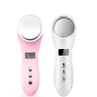 Abgrow Handheld Face Massager with EMS, Hot & Cold Mode for Skin Tightening & Rejuvenation, Wrinkle Removal, Massage