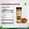 PODDAR FARMS Baked Cinnamon Bites | Rice, Oats and Corn Puffs with Almonds, Pumpkin Seeds and Honey | Healthy snacking | Mindful Eating | 500 Grams | Refill Pack view 2