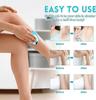 Eloxee Crystal Hair Remover for Women and Men, Upgraded Nano-crystalline Dots Technology, Painless Hair Removal, Reusable Hair Removal Stone, Portable and Compact view 2