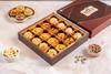 Bharat Baklava Gift Box | Assorted Premium Middle Eastern Sweets 350g | Cashew Tart, Almond Tart, Ring Baklava & Square Baklava | Festive Mithai for Gifting & Celebrations view 1