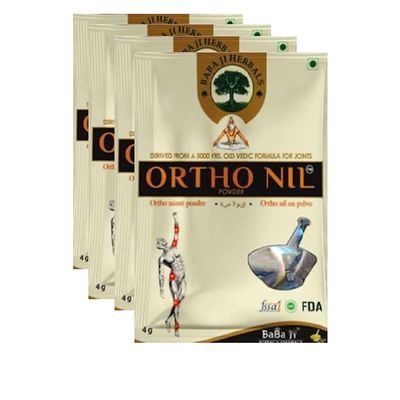 SHISWA KITCHENWARE Ortho Nil Powder Babaji ORTHONILL POWDER FOR JOINT PAIN BODY PAIN MUSCLE PAIN Powder - (70 pouch))