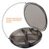 KTM 1PC Retainer Case Mouth Guard Case Denture Storage Container Orthodontic Dental Retainer Box, Black view 3