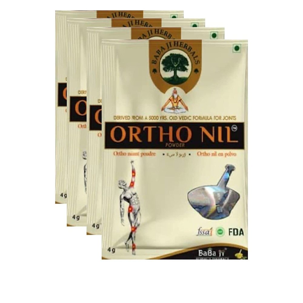 SHISWA KITCHENWARE Ortho Nil Powder Babaji ORTHONILL POWDER FOR JOINT PAIN BODY PAIN MUSCLE PAIN Powder - (112 Pouch)