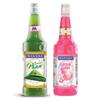 Manama Paan Syrup and Cotton Candy Syrup, 750ML Each, Mixer for Mocktails, Cocktails, Drinks, Juices, Beverages, Pack of 2 view 1