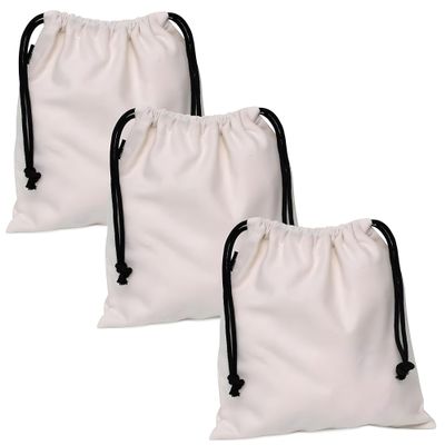 Metsi Cotton Muslin Storage Bag for Vegetables and Fruits 100% Organic, Washable & Reusable Produce Bags with Drawstring, Eco-Friendly Kitchen Fridge Organizer, 9"x11", Pack of 3
