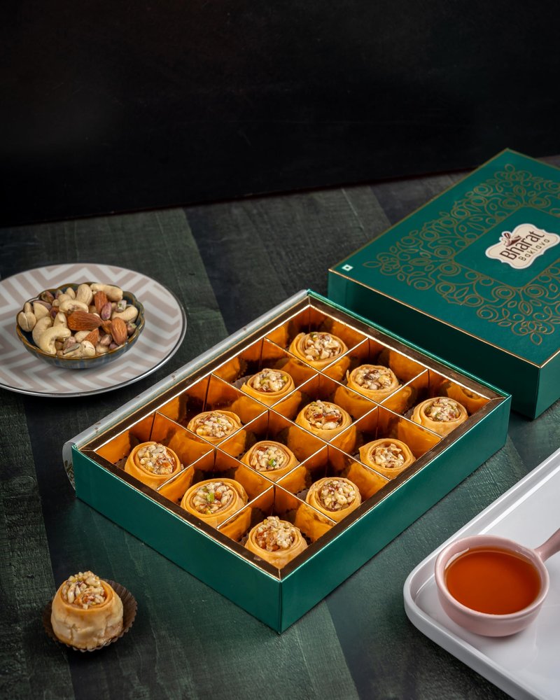 Bharat Baklava Mixed Dry Fruit Nest (250 g)