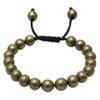 Crystal Heaven Certified Pyrite Bracelet for Women Men with Healing Crystal and Reiki Stone - Beautiful Gemstone Adjustable Beaded Bracelet for Balance, Harmony & Positive Energy view 2