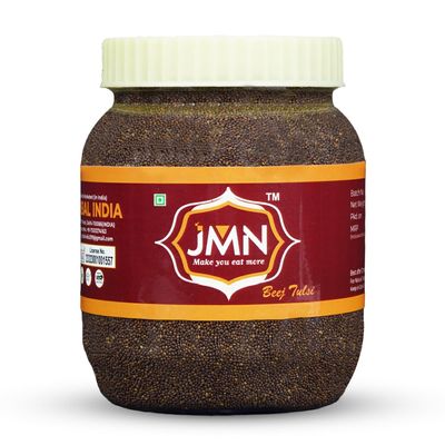 JMN Beej Tulsi Asli | Krishan Tulsi Seeds | Ocimum Sanctum | Tulsi Seeds (300gm)