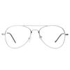 ARN OPTICALS - Aviator Progressive Reading Glasses,Anti Glare And Blue Cut For Men Women Power +1.00 +1.25 +1.50 +1.75 +2.00 +2.25 +2.50 +2.75 +3.00 (Medium, Distance Zero/Near +3.00, Silver) view 1