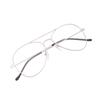 ARN OPTICALS - Aviator Progressive Reading Glasses,Anti Glare And Blue Cut For Men Women Power +1.00 +1.25 +1.50 +1.75 +2.00 +2.25 +2.50 +2.75 +3.00 (Medium, Distance Zero/Near +3.00, Silver) view 4