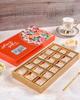 Bharat Baklava Cashew Delight | Made with Cashew, Corn Starch & Sugar Syrup | Soft & Chewy Sweet | Pure Veg Mithai Box (36 Pieces) view 1