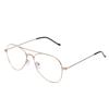 ARN OPTICALS - Aviator Progressive Reading Glasses,Anti Glare And Blue Cut For Men Women Power +1.00 +1.25 +1.50 +1.75 +2.00 +2.25 +2.50 +2.75 +3.00 (Medium, Distance Zero/Near +3.00, Golden) view 2
