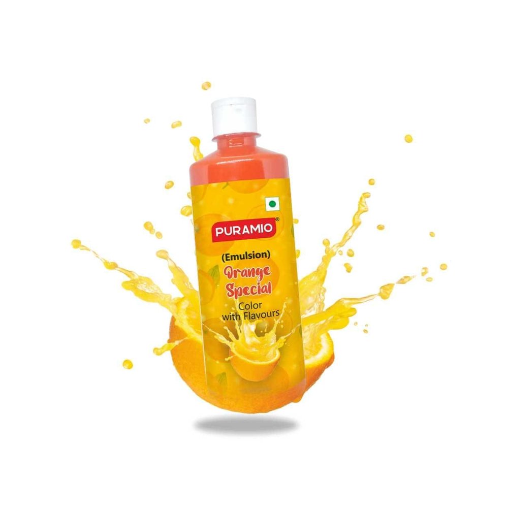 Puramio Orange Special- Color with Flavours (Emulsion), (500ml)