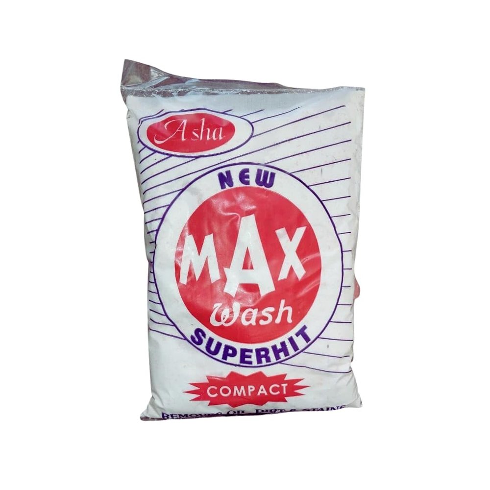 Asha T.K. Max wash Detergent Washing Powder | White Detergent Powder, That Dissolves Easily & Removes Tough Stains