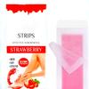 ZUGAD Hair Removal Waxing Strips for Eyebrows Face Upper Lip Chin Facial, Leg Hand, Bikini, Arms Hair Wax Strips for Home and Salon for Women and Girls - 20 pcs. (Strawberry) view 1