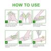 ZUGAD Hair Removal Waxing Strips for Eyebrows Face Upper Lip Chin Facial, Leg Hand, Bikini, Arms Hair Wax Strips for Home and Salon for Women and Girls - 20 pcs. (Strawberry) view 2