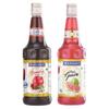Manama Grenadine Syrup and Pink Guava Syrup, 750ML Each, Mixer for Mocktails, Cocktails, Drinks, Juices, Beverages, Pack of 2 view 1