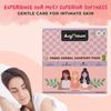 Argonium Prime Herbal Bamboo Sanitary Pads For Women | XXL Herbal 25 Pads 330mm,Pure Cottene Base, Rash-Toxin-Irritation Free,High Absorbent, Heavy Flow,Extra Long.Day-Night Napkin With 2Disposal Bags | Skin Friendly view 3