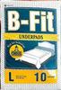 B-FIT Underpads with Gel Technology, Faster Absorbency, Anti-Bacterial (Large Size- 60 * 90 cms) Count-100 (Pack of 10) Sold by MS Traders view 1