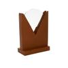 1 Concave lens and 1 Convex lens 75mm/3 inches with 1 wooden lens holder view 2