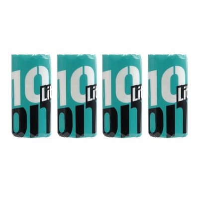 10 on TISSUES Lite Multi-Purpose Household Towel Roll, 2 Ply Tissue Paper, Kitchen Towel Roll, Napkin, 60 Pulls Per Roll, Pack of 4 (60 x 4 = 240 Sheets)