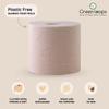 Green loops Bamboo 3 Ply Toilet Paper Tissue Rolls  16 Rolls (300 Pulls Per Roll), Tree Free, Unbleached, 100% Natural, Ecofriendly view 2