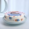 FlowerAura Delicious Silky Smooth Fresh Creamy Colourful Chocolate Anniversay Cake Gift's For Girlfriend, Boyfriend, Husband, Wife, Friends, Colleagues, Parents (Same Day Delivery) (0.5Kg) view 3