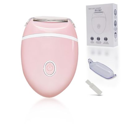 BEAUTISILK Electric Hair Shaver for Women: Compact, Cordless Wet & Dry Razor for Smooth Body & Dual Trimmers  Bikini Line and Quick, Travel-Friendly. (Pink)