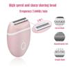 BEAUTISILK Electric Hair Shaver for Women: Compact, Cordless Wet & Dry Razor for Smooth Body & Dual Trimmers  Bikini Line and Quick, Travel-Friendly. (Pink) view 2
