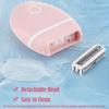 BEAUTISILK Electric Hair Shaver for Women: Compact, Cordless Wet & Dry Razor for Smooth Body & Dual Trimmers  Bikini Line and Quick, Travel-Friendly. (Pink) view 4