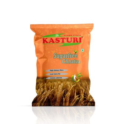 KASTURI SUGARFREE CHHATUA 1 KG (2 * 500g) - Ready to Eat Zero Sugar Multigrain Breakfast Cereal | 100% Natural Ingredients Snack | Healthy Sugarfree Porridge