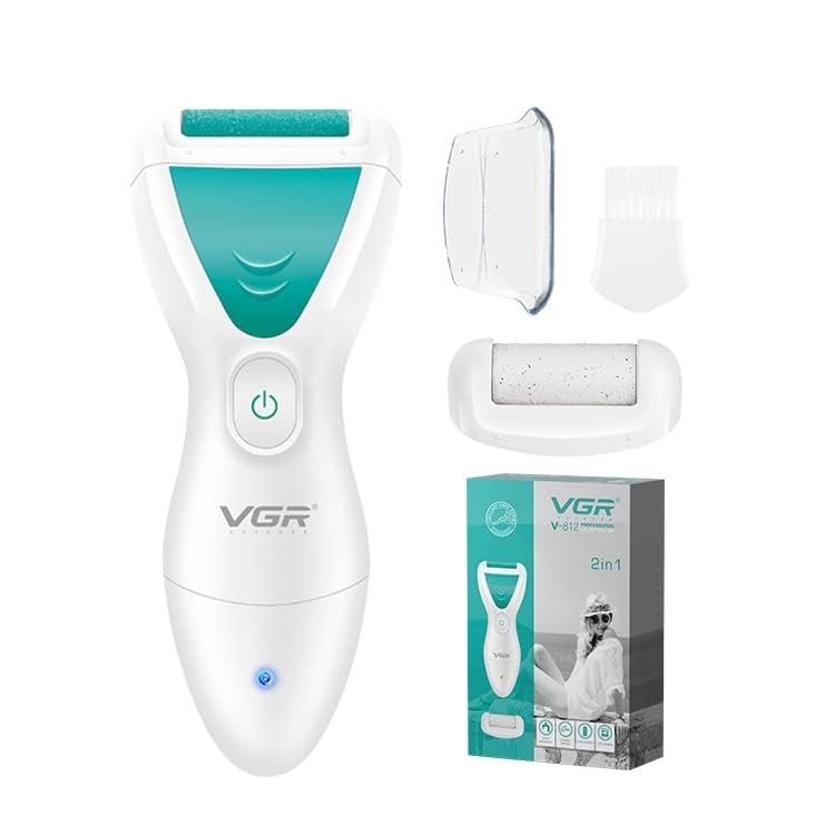 SBM MART Electric Feet Callus Removers Rechargeable, Portable Electronic Foot File Pedicure Tools, Electric Callus Remover Kit, Professional Pedi Feet Care Perfect for Dead, Hard Cracked Dry Skin