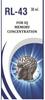RL-43 Drops For IQ MEMORY CONCENTRATION [pack of 2] Liquid (2 x 30 ml) view 1