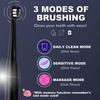 TOOTLE Adult Essential Electric Toothbrush-Aaa Powered, 90 Days Battery Life, 40,000 Strokes, 3 Modes, Dupont Tynex Bristles, Smart Timer, Memory Function, Includes 2 Brush Heads, 1 Piece view 2