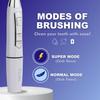 TOOTLE Adult Pro Electric Toothbrush-Aa Powered, 150 Days Battery Life, 40,000 Strokes, Ipx7 Waterproof, Dupont Tynex Bristles, Smart Timer, Fading Bristles, Includes 2 Brush Heads, 1 count view 4