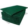 by Ephemeral10 Pcs Large Kitchen Scrubs | Juna for Kitchen Dish Washing | Clean Shine Non Scratch Brite Scrub Pads | Long Lasting Utensils Scrub Pads (Green, Large 4x6 inch,) view 1
