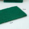 by Ephemeral10 Pcs Large Kitchen Scrubs | Juna for Kitchen Dish Washing | Clean Shine Non Scratch Brite Scrub Pads | Long Lasting Utensils Scrub Pads (Green, Large 4x6 inch,) view 3
