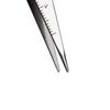 Basicare Signature Stainless Steel Brow Gauger Point Tweezer For Women and Men.Tweezer For Ingrown Hair, Plucking Daily Beauty Tool. Comes With Drawstring Pouch. view 3