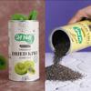 24 Nuts Hand Picked Jumbo Size Premium Raw Chia Seeds & Dried Kiwi Combo Pack 500gm (250g X 2) view 1