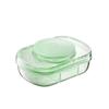 AUGEN Multifunctional Pill Cutter, Portable Pill Cutter and Organizer, Portable Pretty Tablet Cutter, Pill Splitter with Storage Compartment for Pills, Tablets and Medicine (Green) view 1