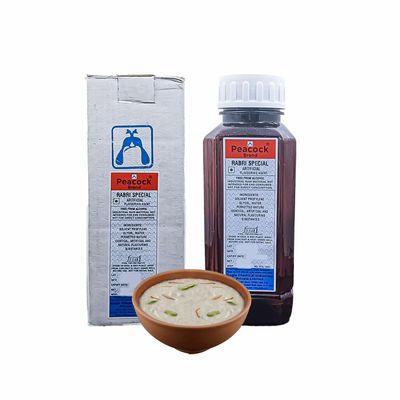 Peacock RABRI SPECIAL Flavour/Essence (Used in Ice Creams, Cakes, Chocolates, Jams, Jellies, Sweets, Marzipan, Confectioneries, Cookies, Sherberts, Milkshakes etc)- 500 ML Pack