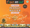 EAT-FIT-GO Classic Peanut Butter Creamy 500gm | 26g Protein | Pure Roasted Peanuts | Creamy And Nutty | Non GMO | High in Protein Spread | Gluten & Cholesterol Free | Nut Butter view 4