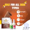 DR HONEY Hair removal cold wax (pre gel & after oil) strips, knife, heater, all type suitable women & men 598GRAM (Gel) view 4