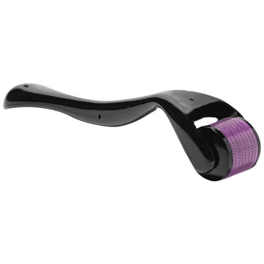 R A Products Derma Roller For Hair Growth 0.5 mm with 540 Titanium Needles | Repairs Damaged Hair, Activates Hair Follicles | For Hair Fall & Hair Thickening | Easy to Use