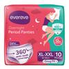 Evereve Period Panty For Girls & Women, (XL-XXL), 10 Pcs, 360 Degree Coverage, 0% Leaks, High Absorbency For Heavy Flow, Maternity Delivery Pads, Postpartum & Overnight Protection, Disposable Panty view 1